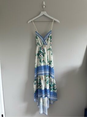 Jealous Tomato Floral High Low Dress Size L